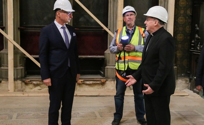 Ministar vanjskih i europskih poslova obišao katedralu i Nadbiskupski dvor